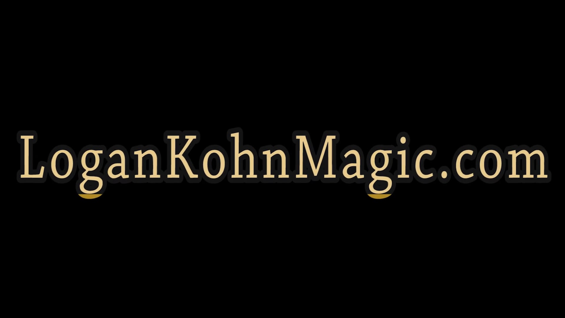 Promotional video thumbnail 1 for The Magic of Logan Kohn