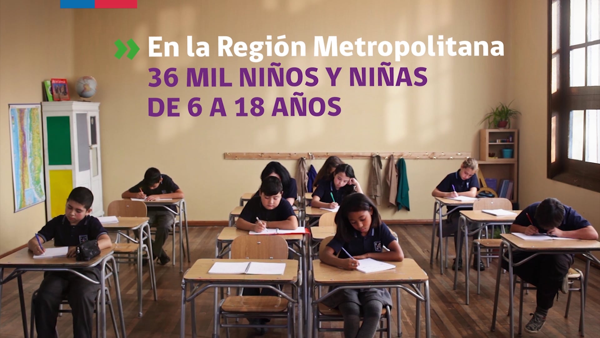 Spot Programa Aquí Presente, Seremi Metropolitana, MINEDUC