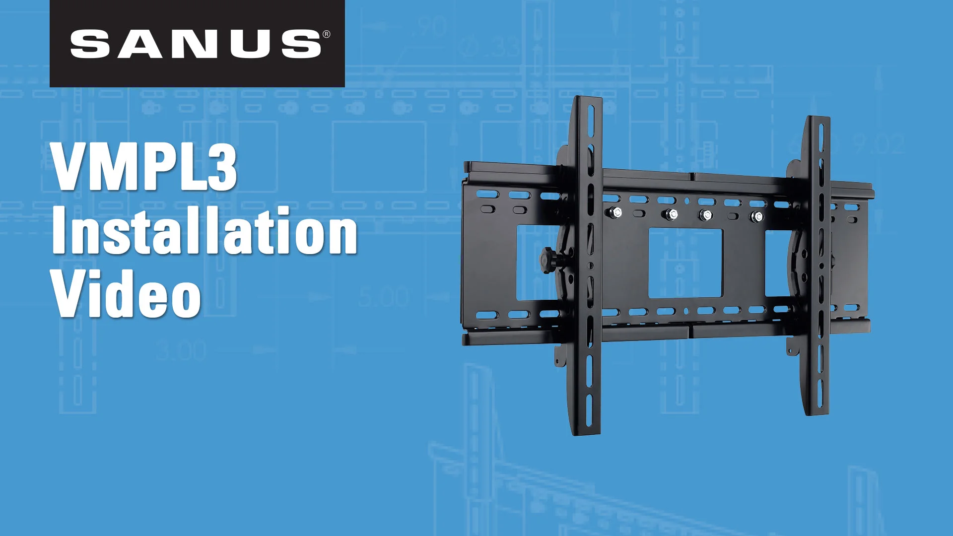 SANUS VMPL3 | ティルティングウォールマウント | TV Mounts and SANUS VMPL3 | ティルティングウォールマウント | TV Mounts and