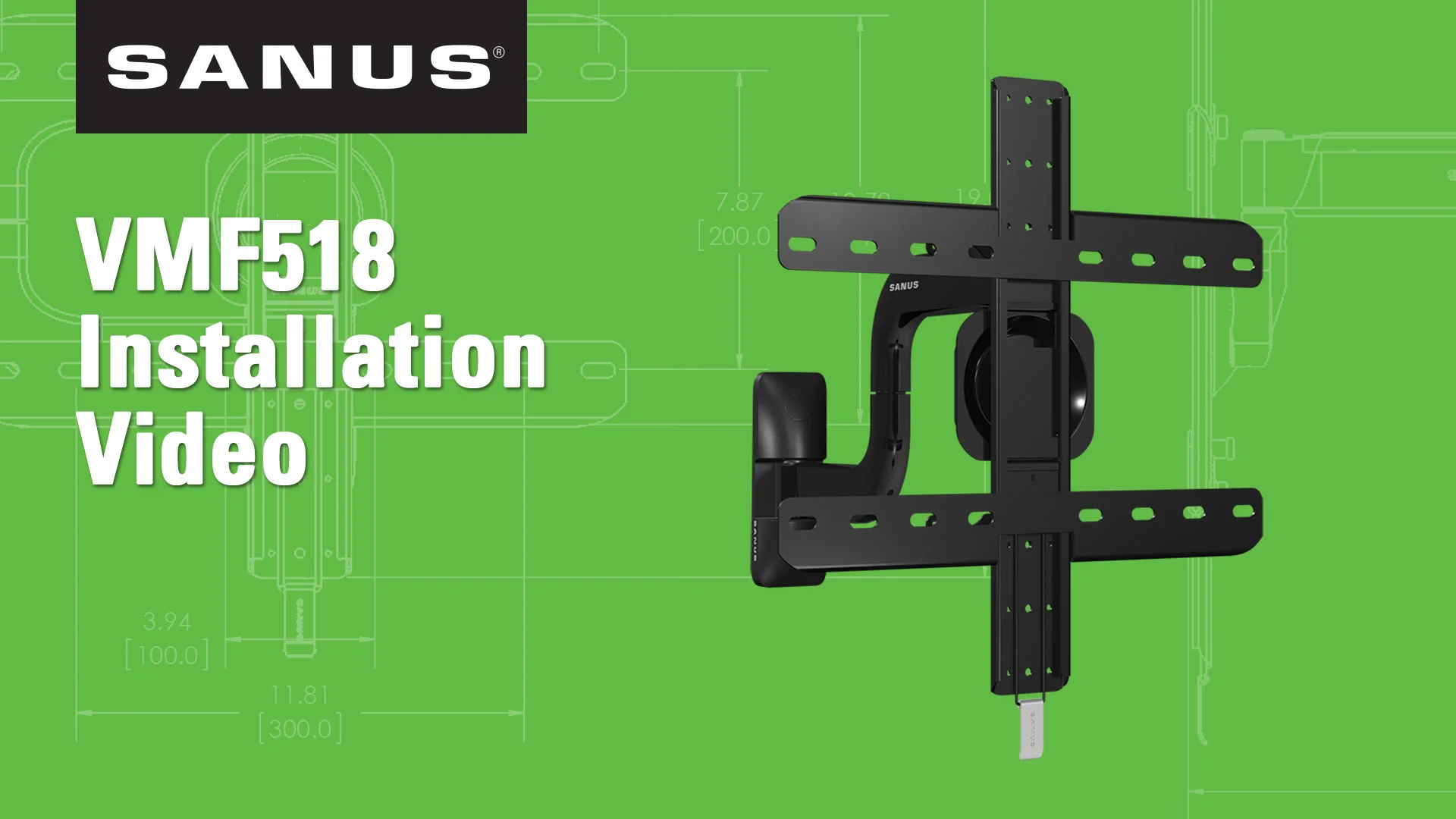 Premium Full Motion TV Wall Mount for 40 Premium Full Motion TV Wall Mount for 40