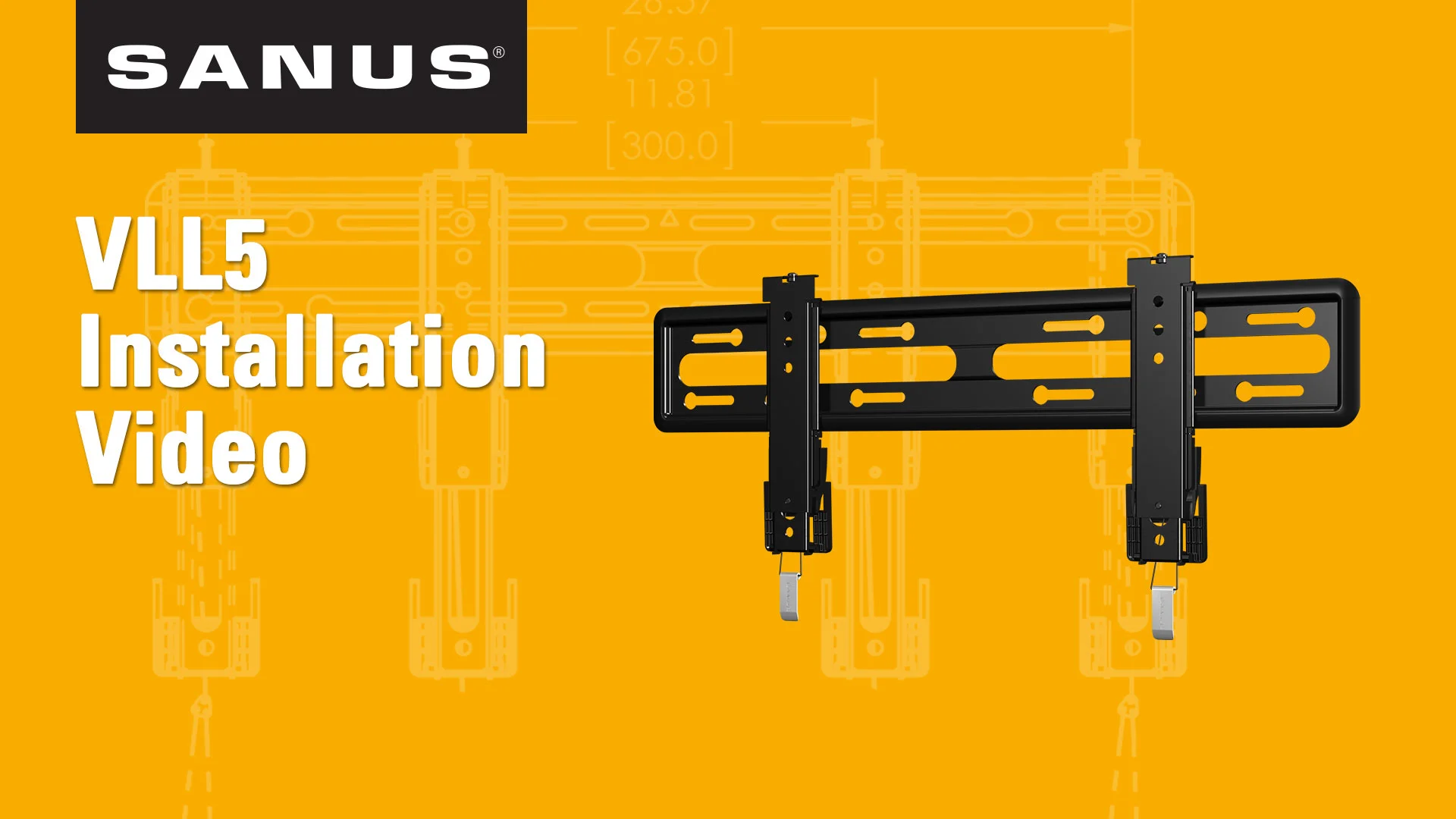 Low Profile TV Wall Mount for 42