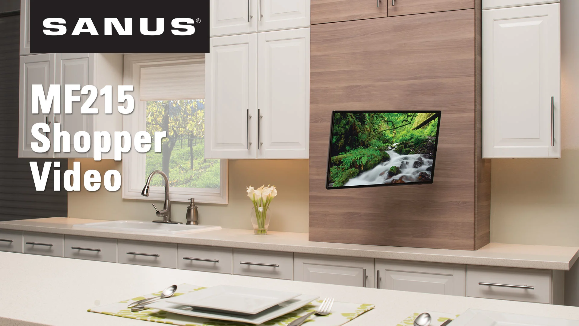 SANUS MF215 | Full-Motion Wall Mounts | TV Mounts and Stands