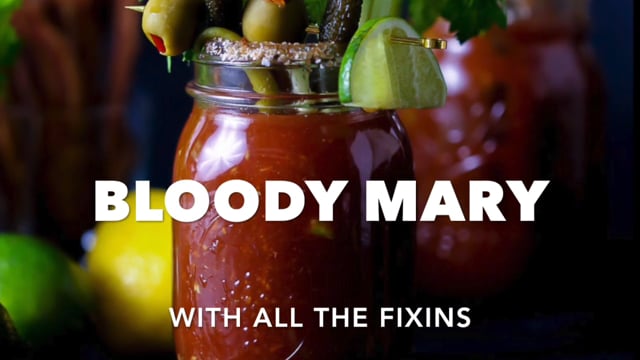 Bloody Mary with all the Fixins
