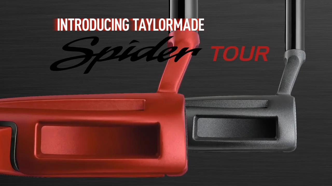 Product Display TaylorMade Spider Tour Red Putter at