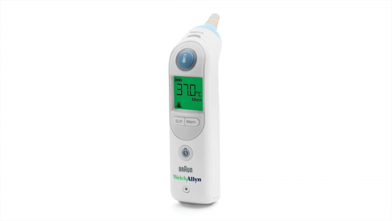 Braun Thermoscan Pro 6000 Ear Thermometer User on Vimeo