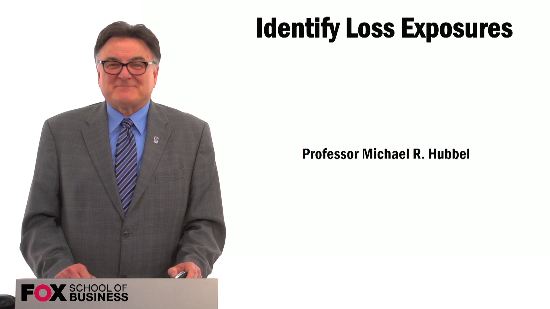 Login to view Identifying Loss Exposures