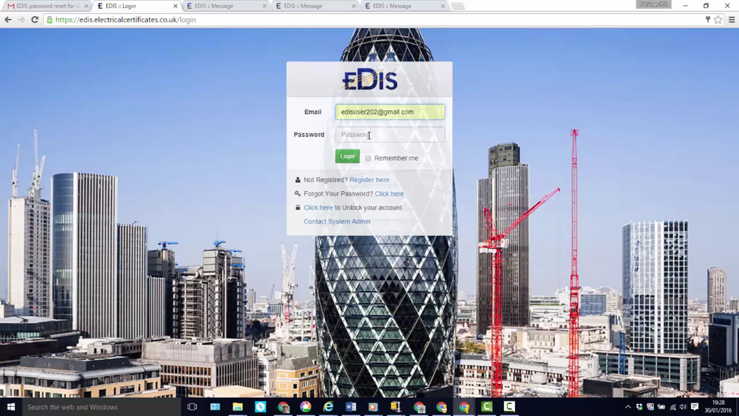 EDIS password reset | Videos & Movies on Vimeo