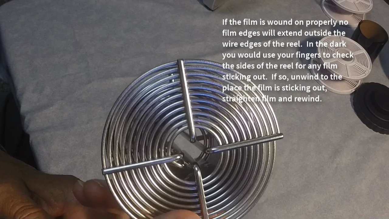 Loading 35mm onto a Hewes Stainless Reel on Vimeo