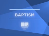 Baptism