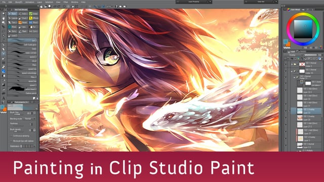 Fire Speedpainting in Manga Studio (Clip Studio Paint) (commentary in  subtitles) in Digital Painting on Vimeo