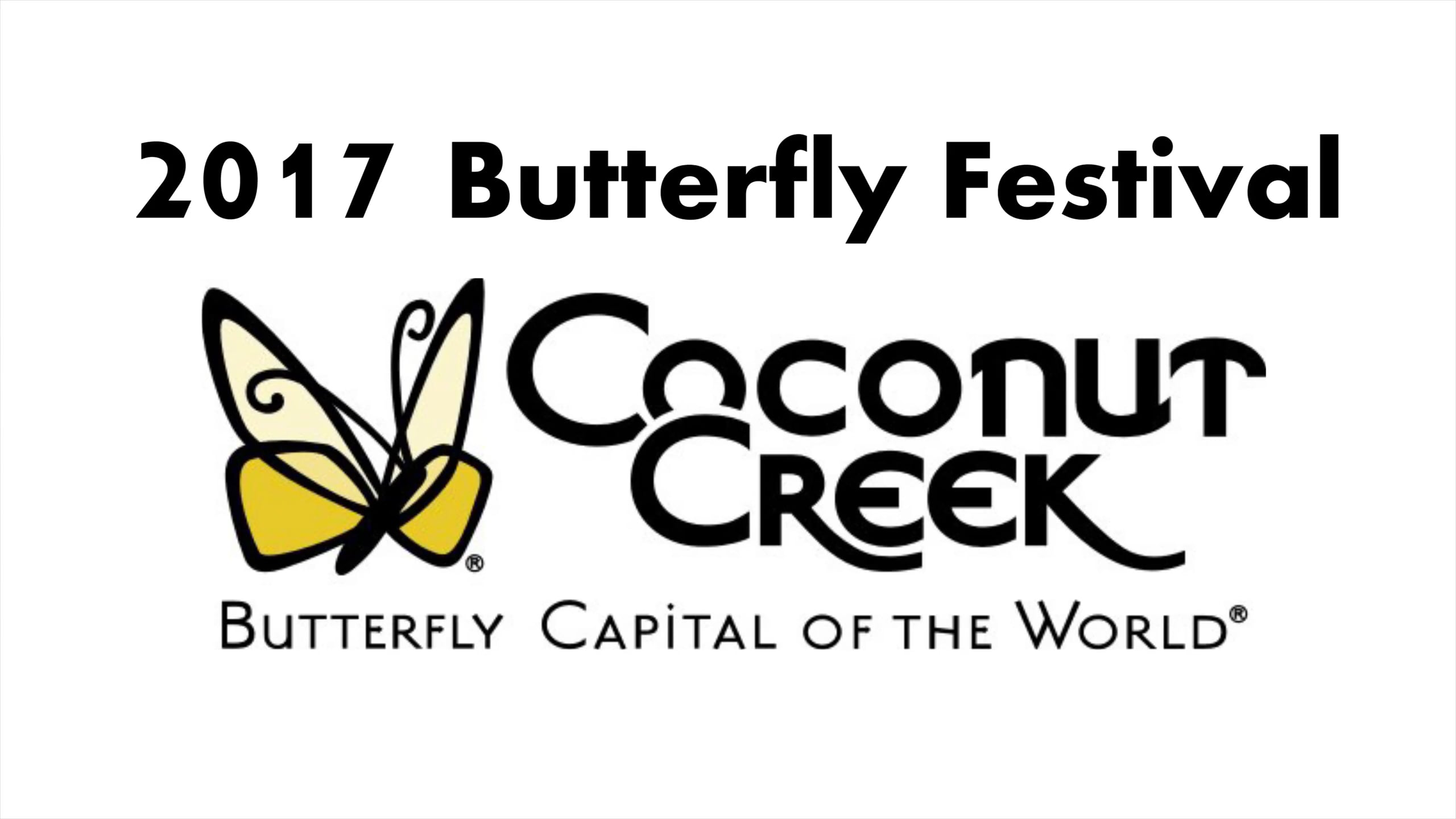 2017 Coconut Creek Butterfly Festival on Vimeo