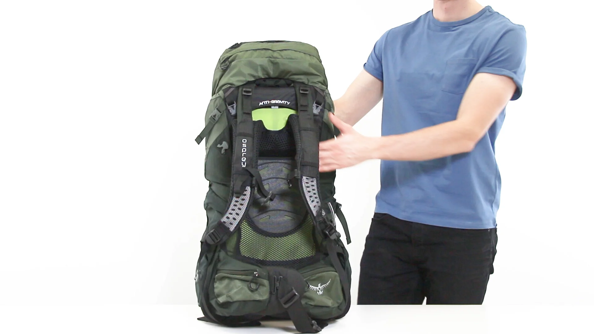 Aether AG 60 Osprey bag for long hikes
