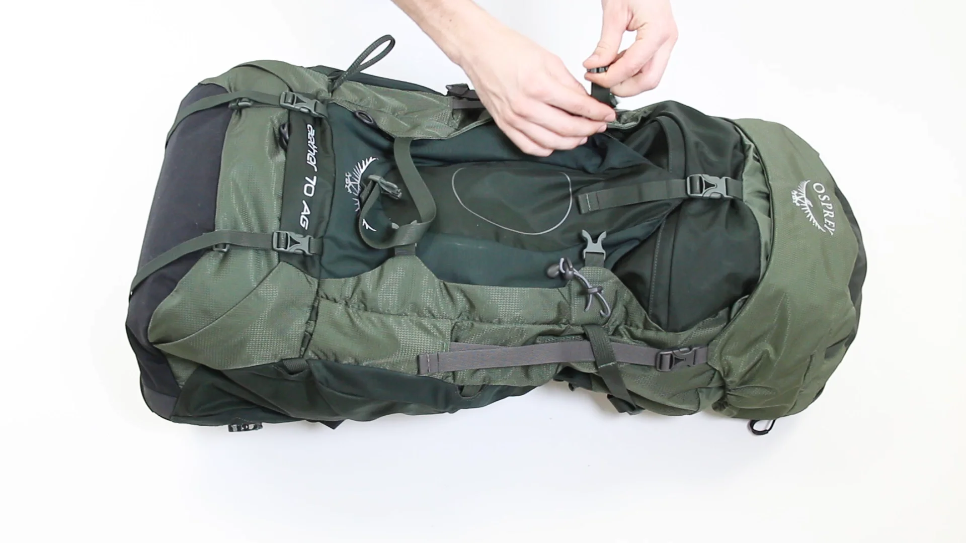 Amazon.com : Osprey Aether AG 60 Men's Backpacking Backpack