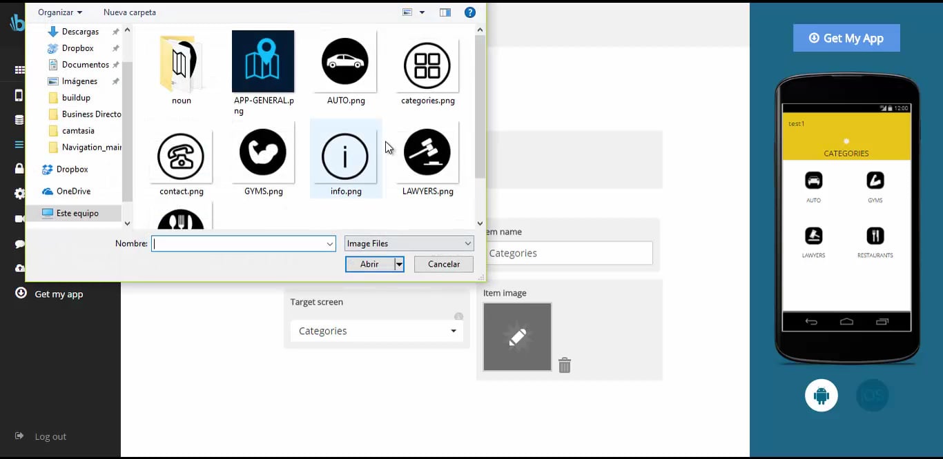 Navigation Tabbed on Vimeo