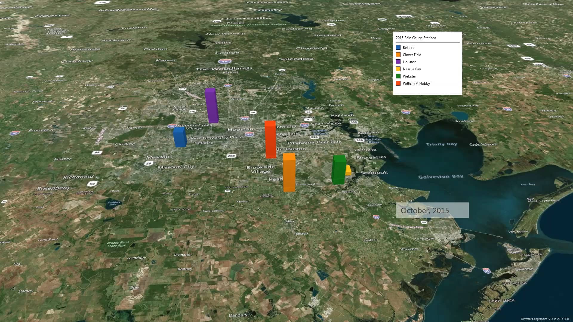 Harris County rain gauges on Vimeo