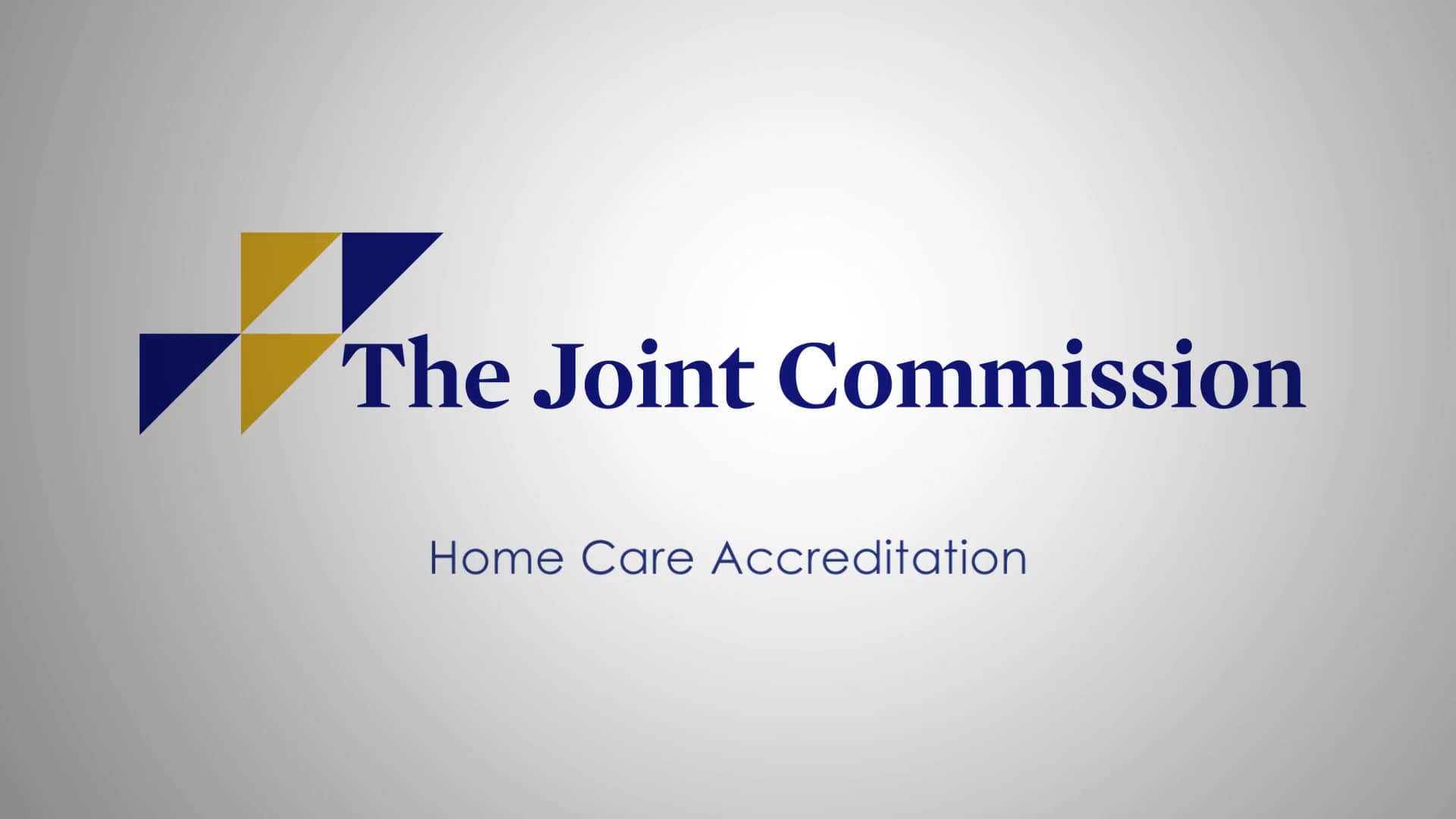 Joint Commission Home Care Accreditation on Vimeo