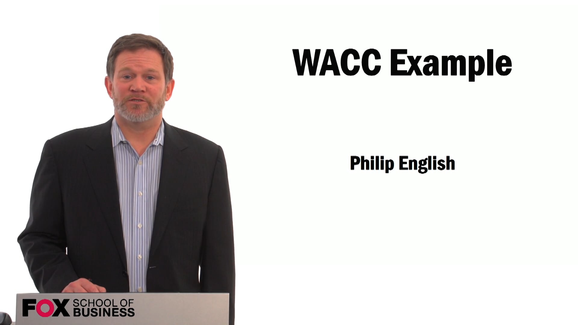 WACC Example