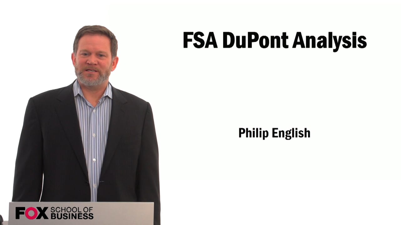 FSA DuPont Analysis