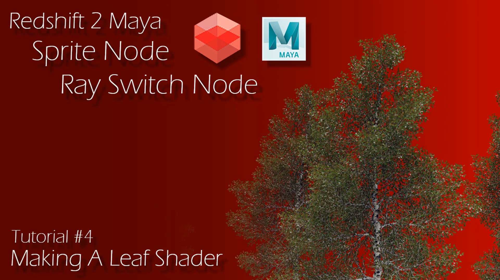 Redshift 2 Maya - Tutorial #4 - Sprite & Ray Switch Nodes - Making a ...