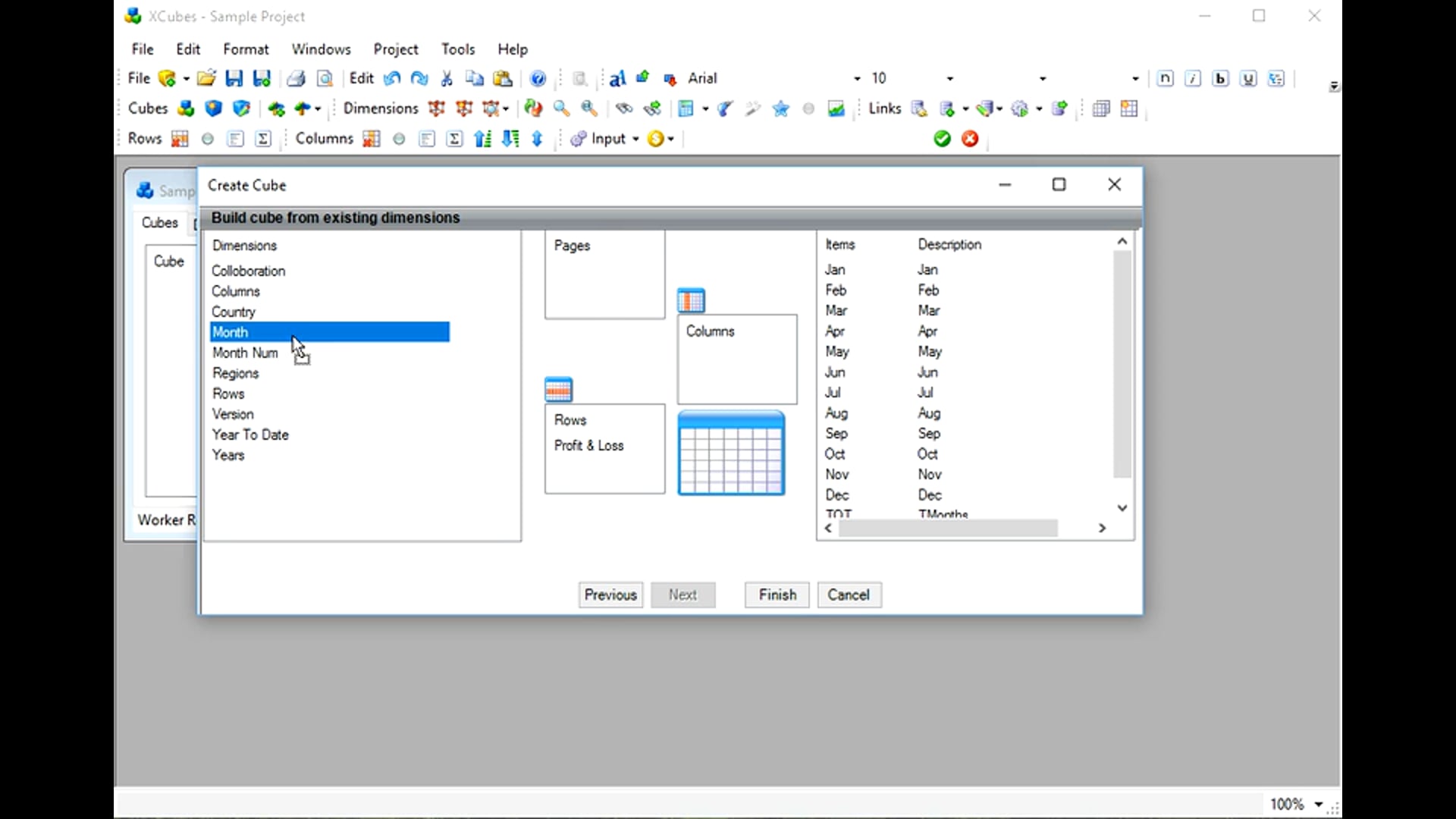 Create a cube (Windows)
