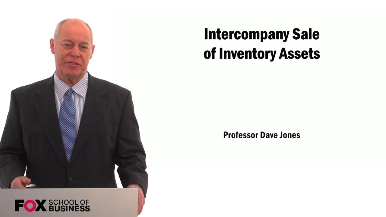 Intercompany Sale of Inventory Assets