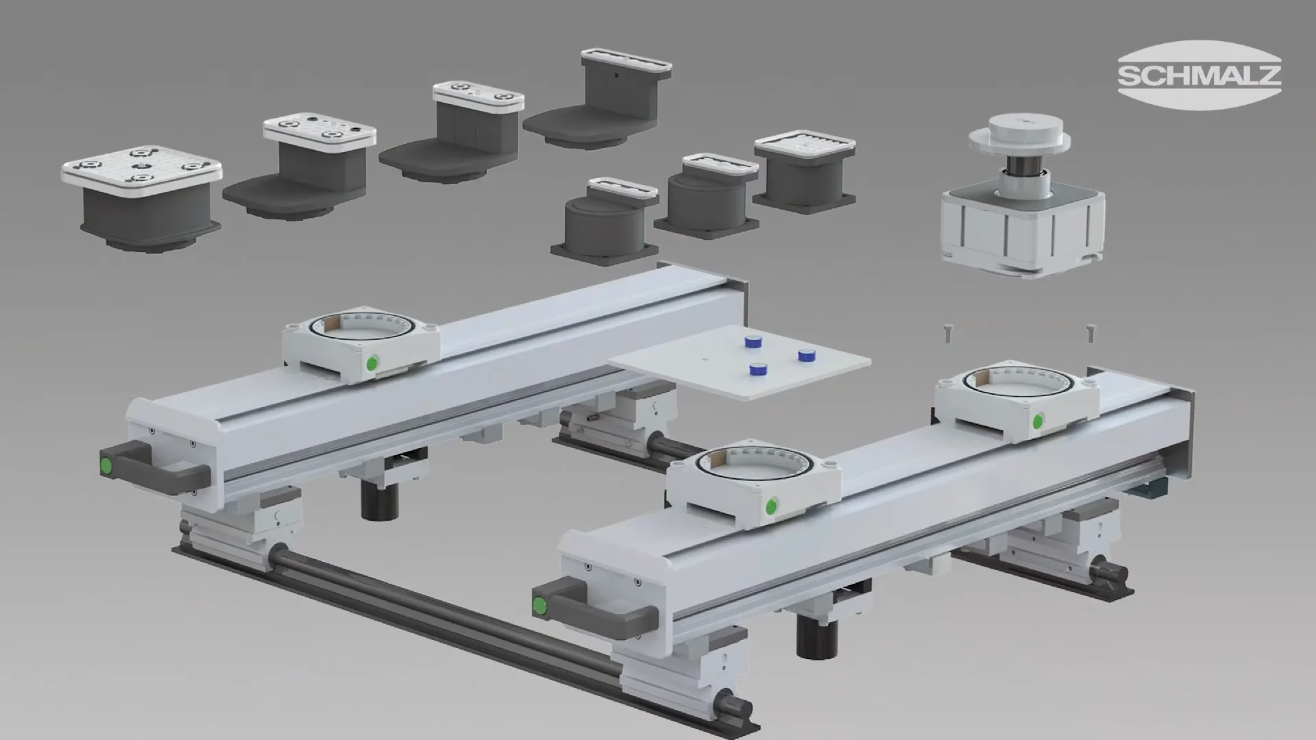 Silicon-free, high-traction, resilient vacuum cups - Bilsing Automation