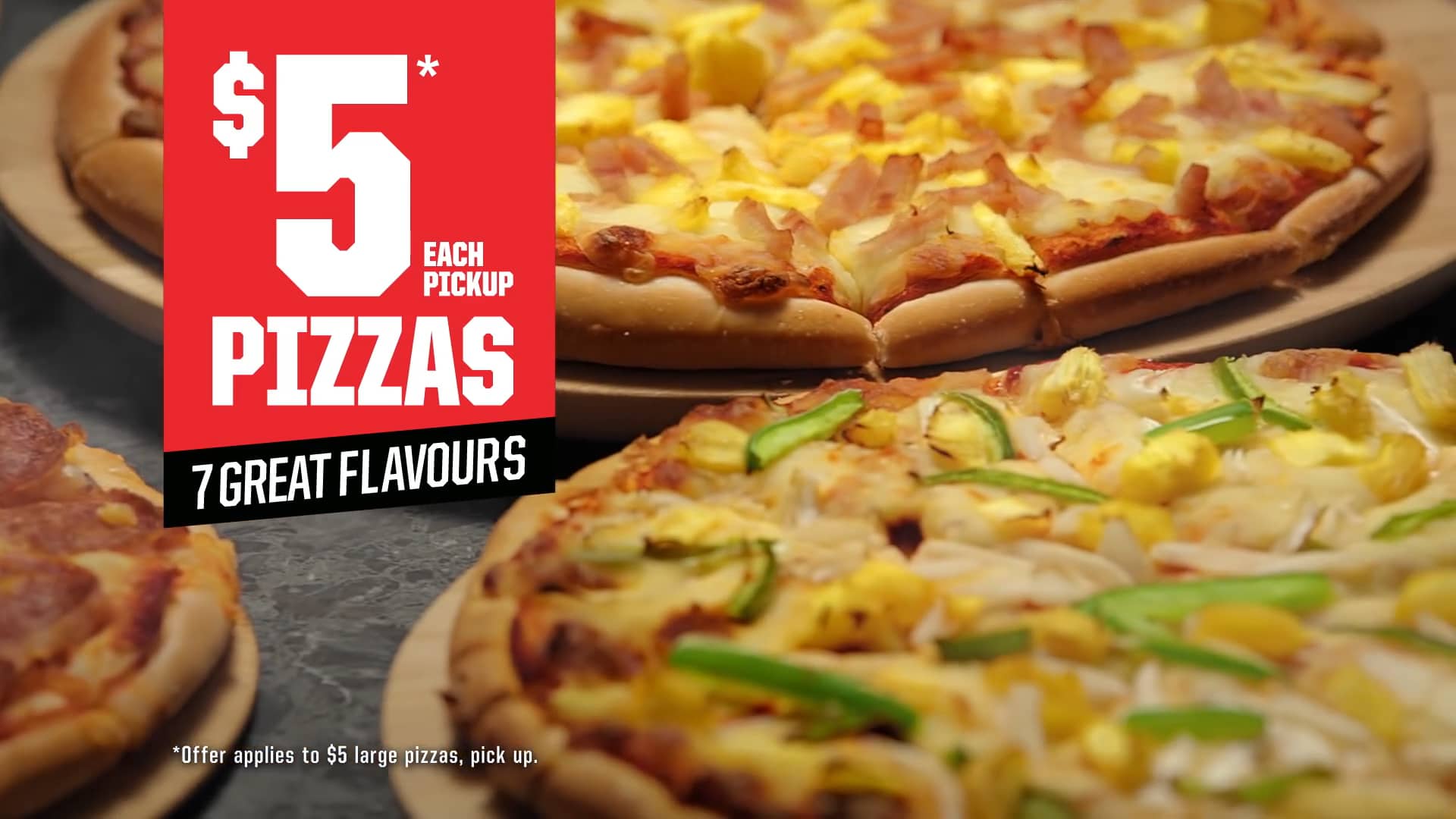 Pizza Hut NZ 5 Pizzas Delivery 15 on Vimeo