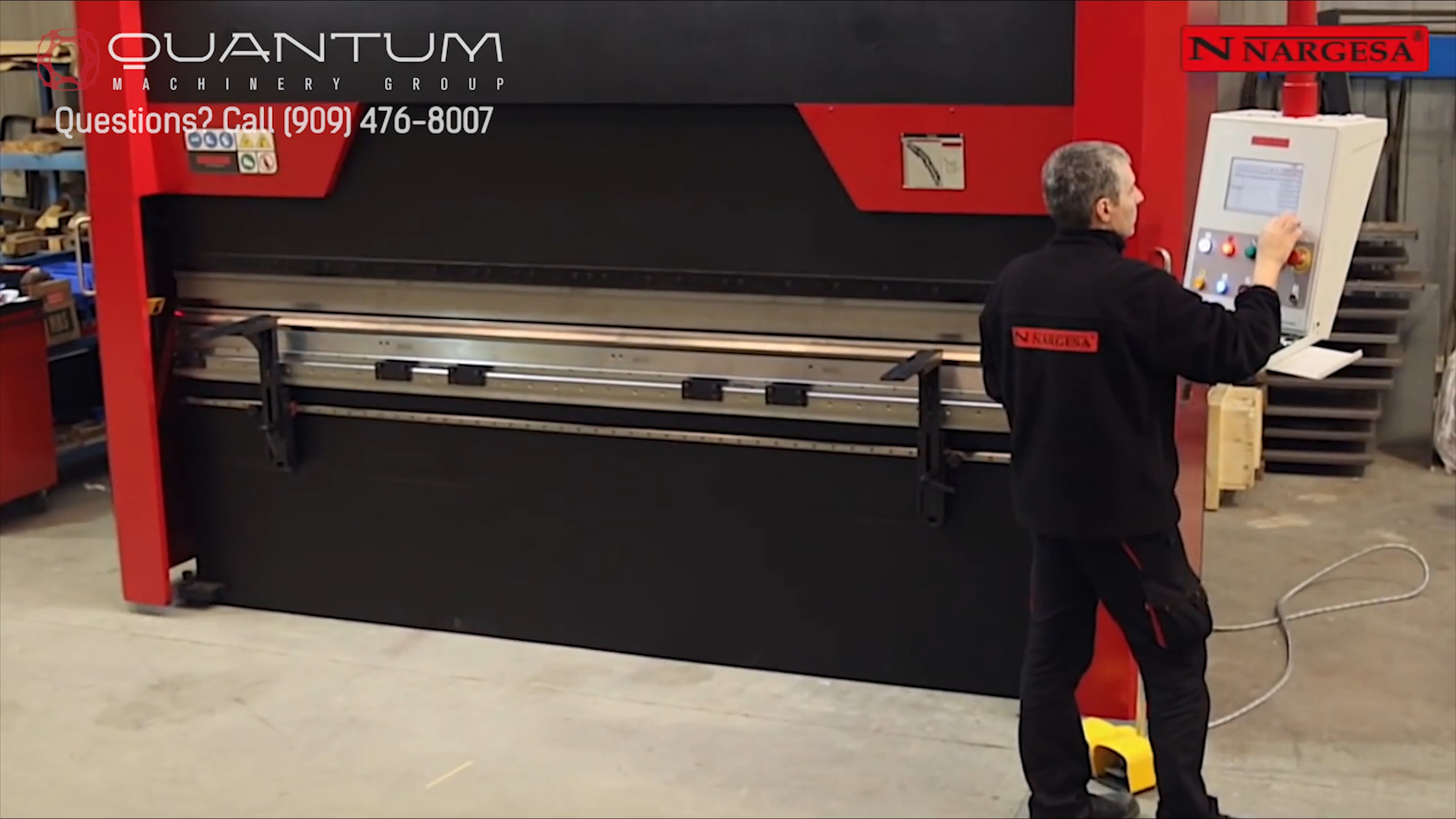 Nargesa CNC Press Brakes on Vimeo