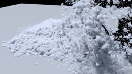 Тест снежок. Тест к сугробам. Houdini Snow on surface. Deep tap Test Snow.