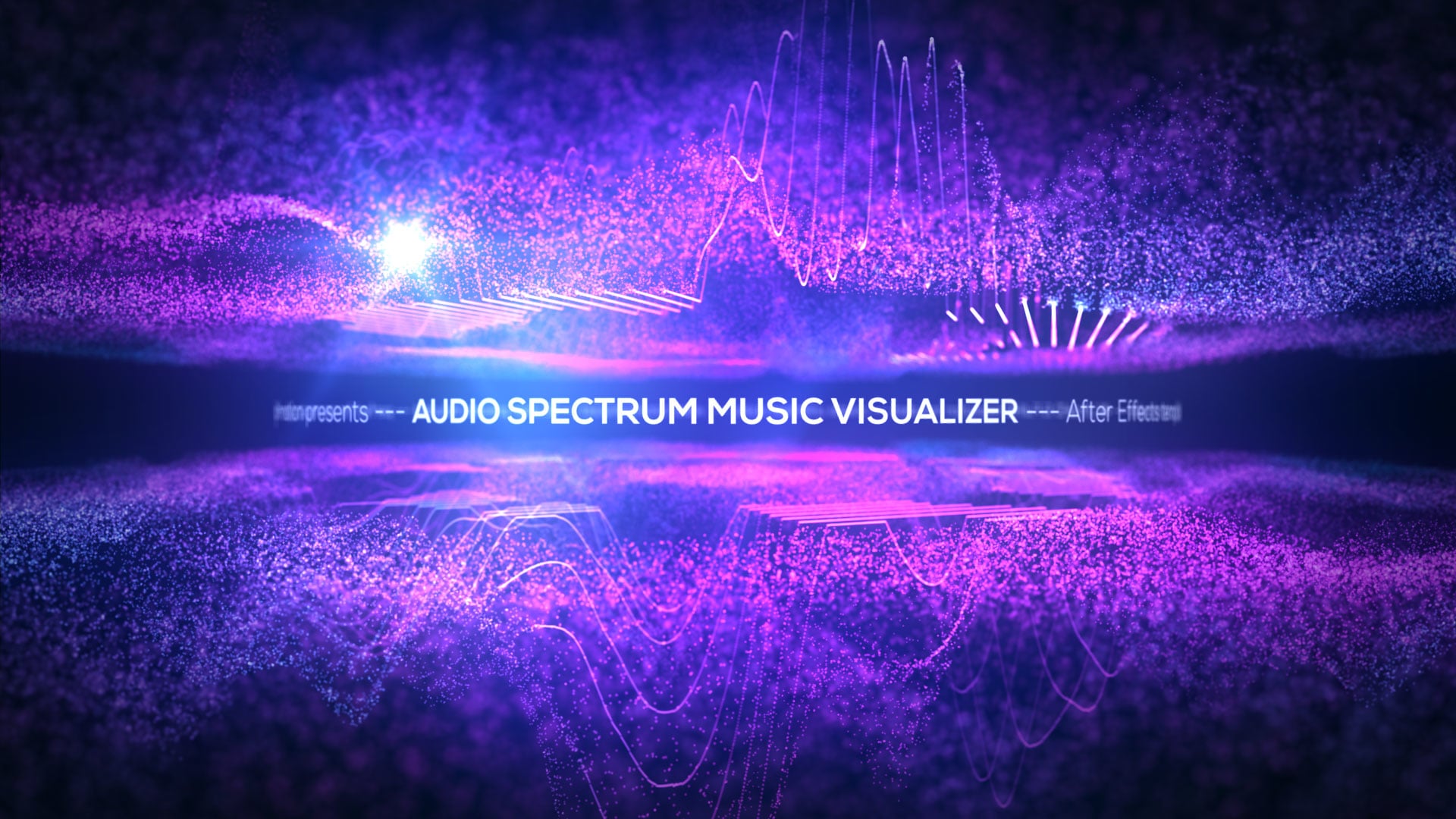 audio spectrum music visualizer videohive free download after effects projects