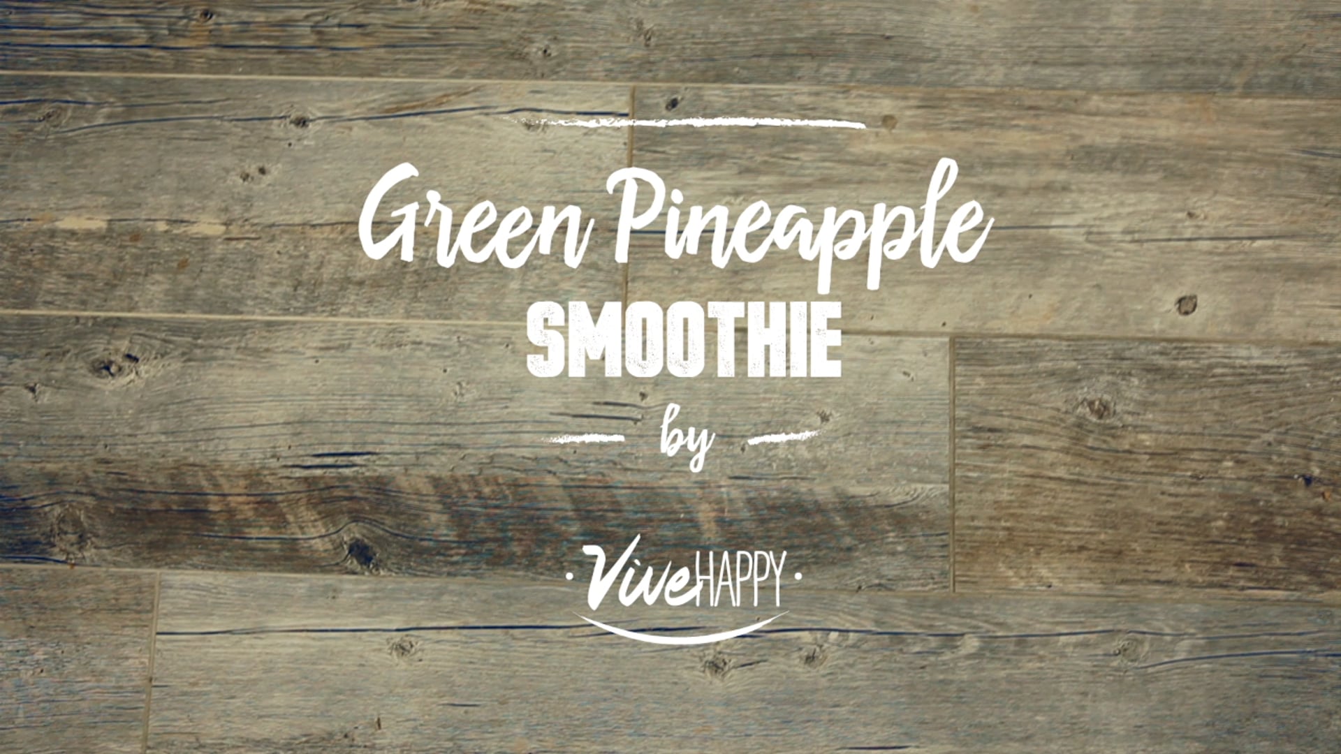 ViveHappy Green Pineapple WEB 15sec