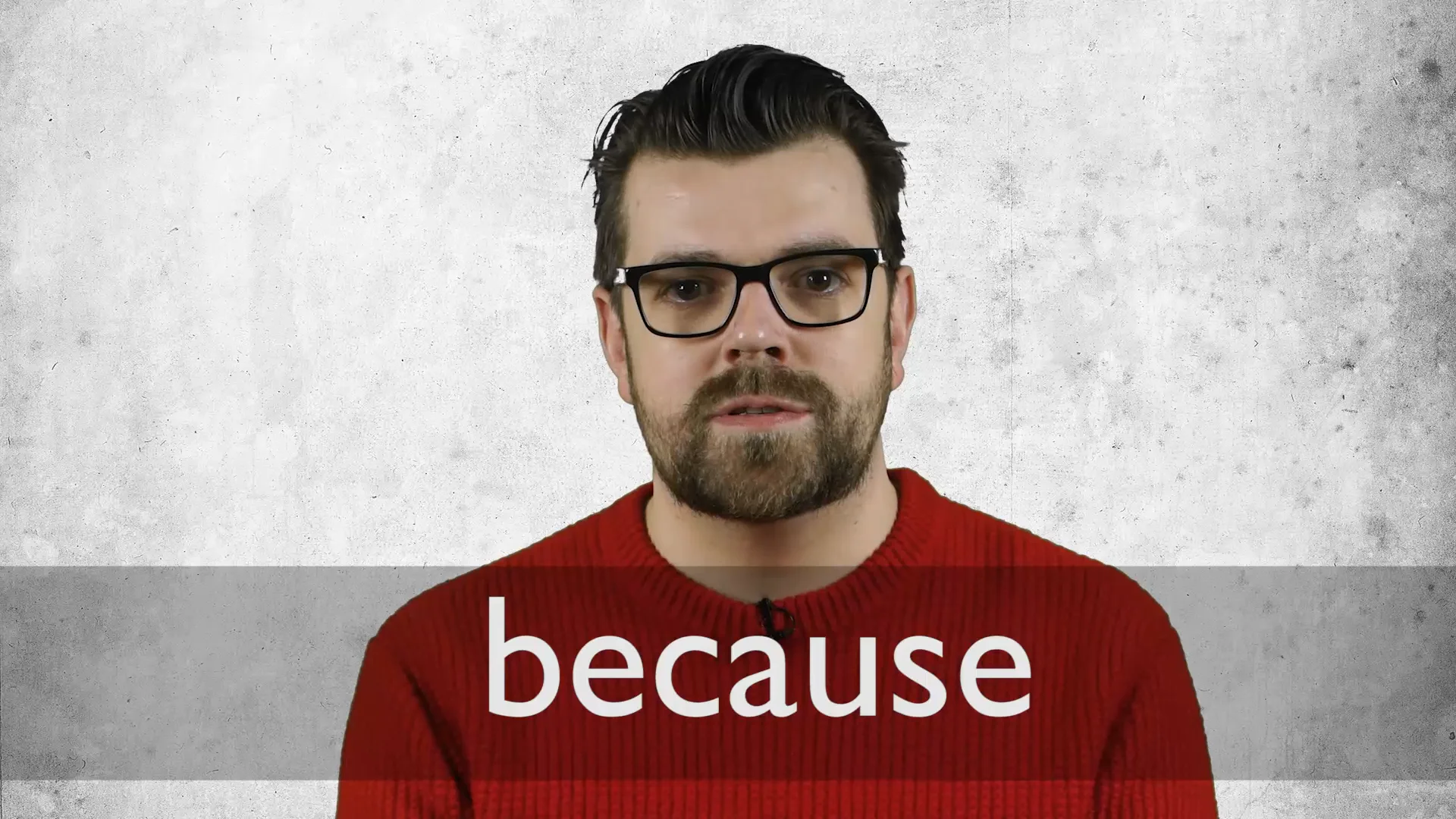 because on Vimeo