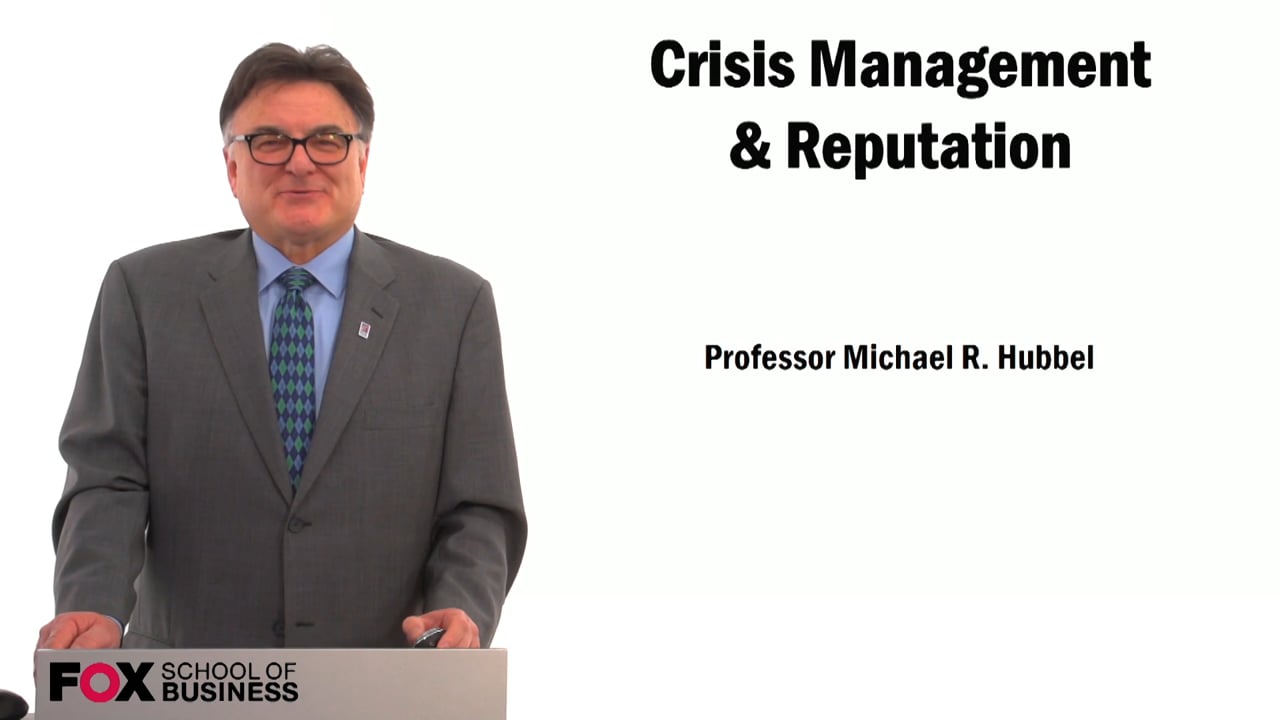 Crisis Management & Reputation