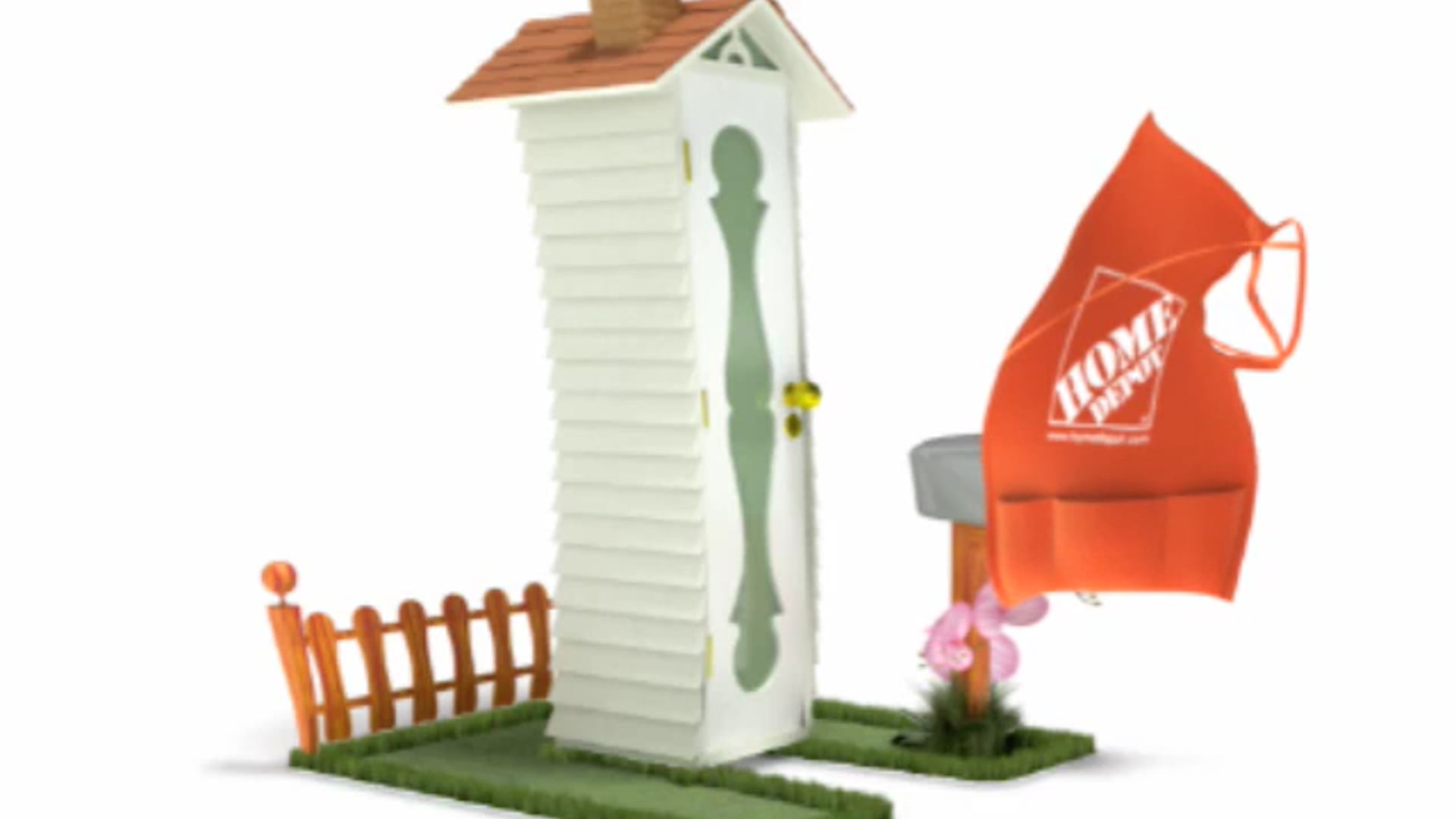 Home Depot: Apron (2008) Visual Effects Supervisor Jose a. Acosta for Studiocom.