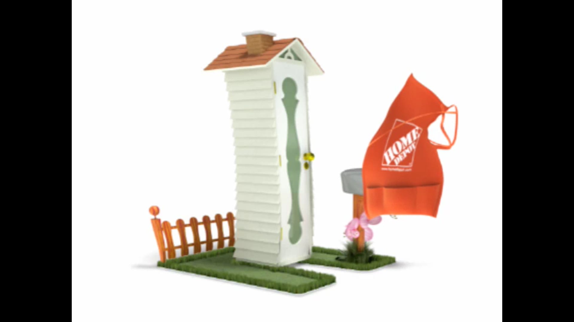 Home Depot: Apron (2008) Visual Effects Supervisor Jose a. Acosta for Studiocom.