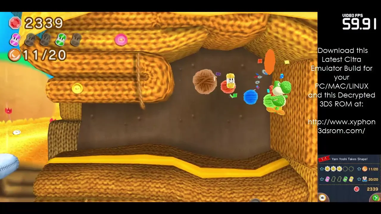 Poochy & yoshi's woolly world 3ds clearance rom