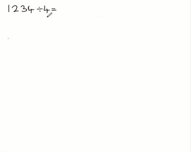 division-on-a-number-line-1234-divided-by-4-on-vimeo