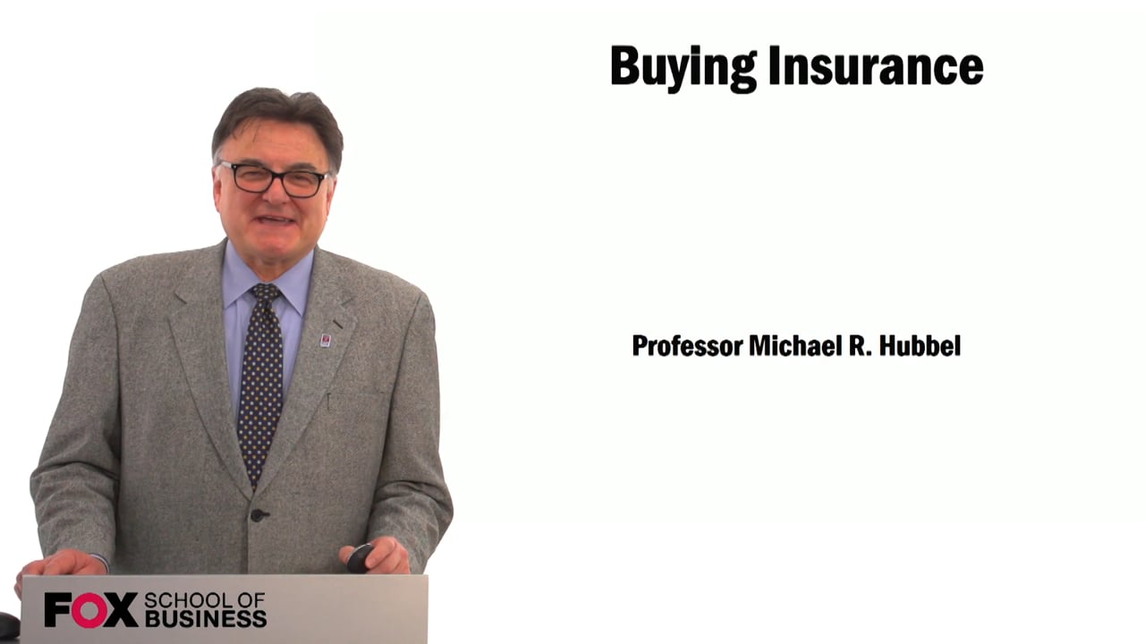 Buying Insurance