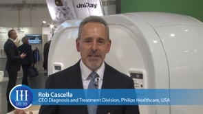 What is overall vision and strategy of the Philips Healthcare Diagnosis and Treatment Division, I-I-I Video with Rob Cascella
