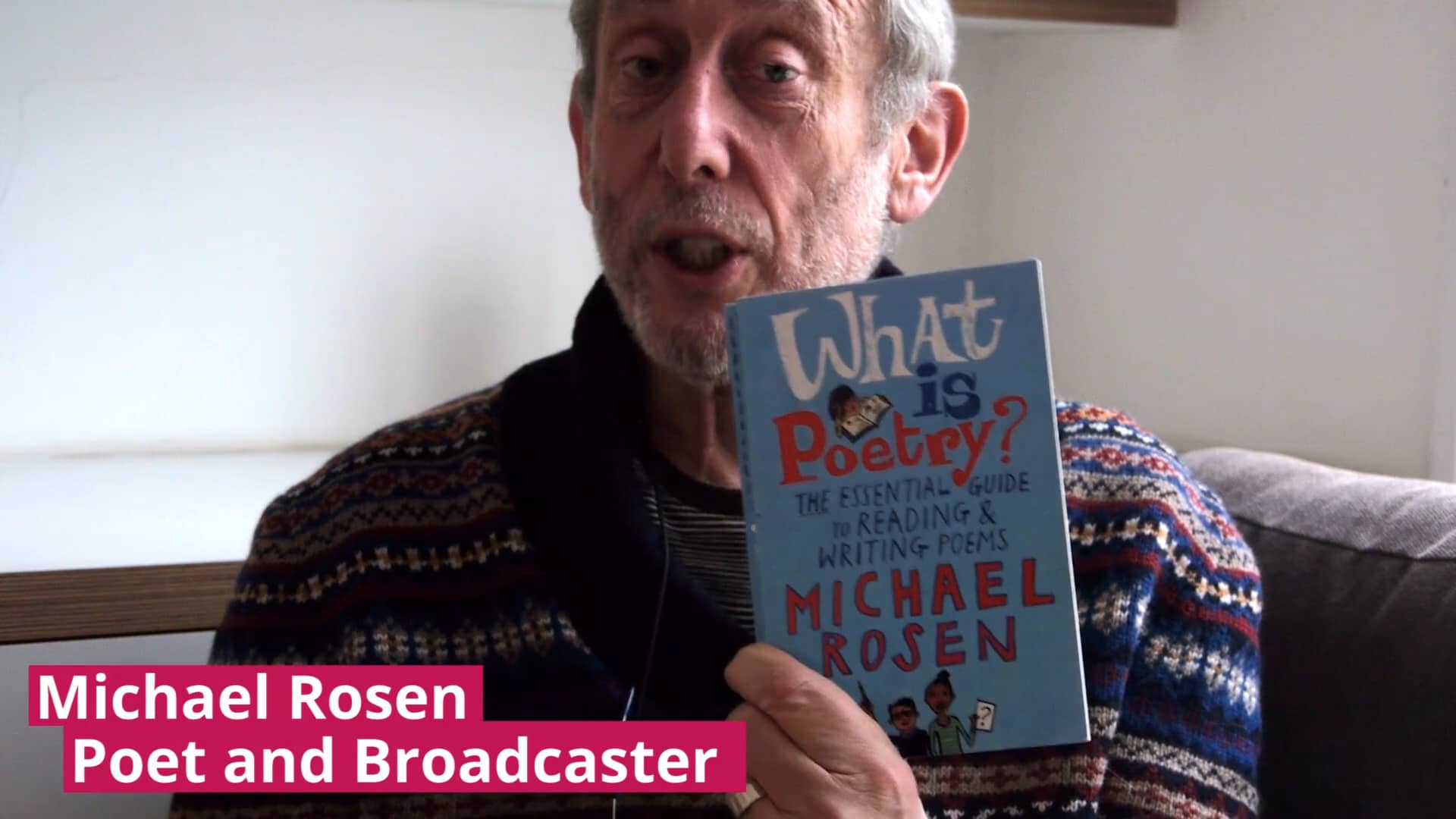 The Button Bop is written and performed by Michael Rosen and produced ...