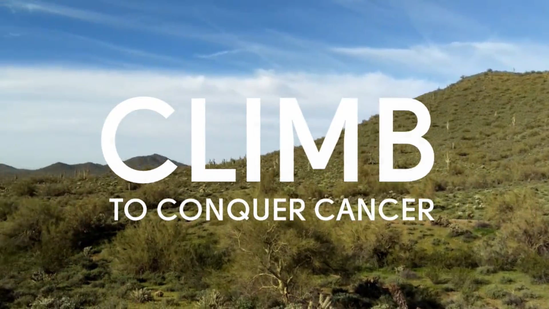 Climb to Conquer Cancer
