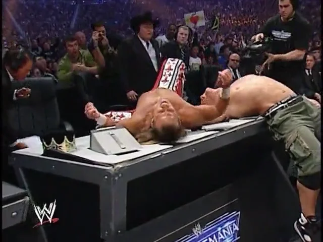 shawn michaels wrestlemania 22