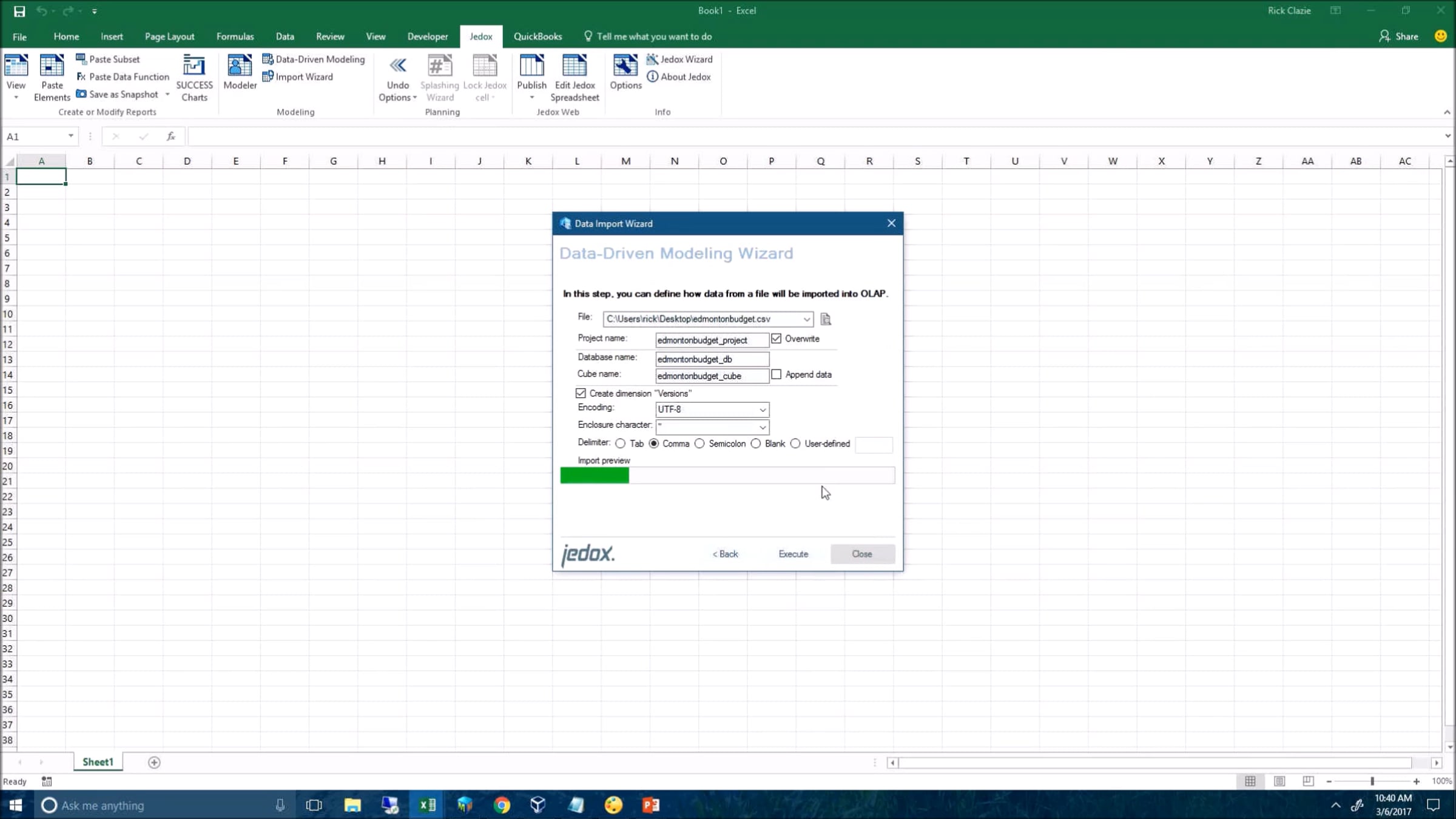 Demo: Data Driven Modeling... From CSV File to OLAP Model in Minutes ...
