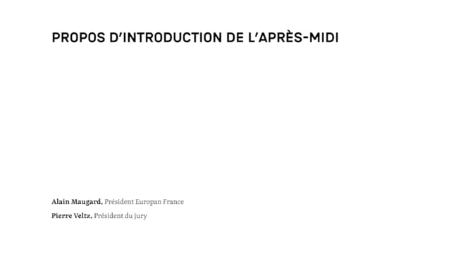 LANCEMENT E14 - INTRODUCTION DE L'APRES-MIDI