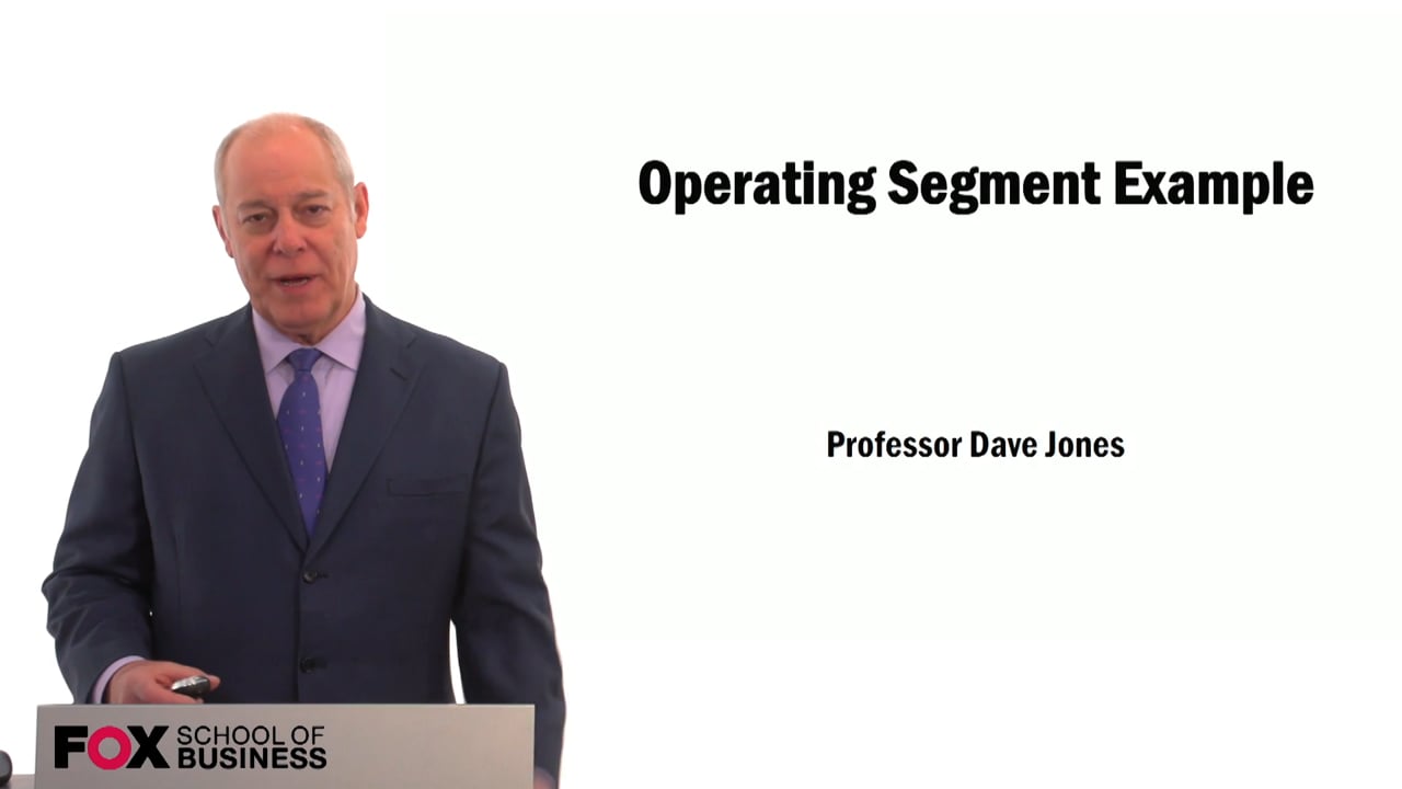 Login to view Operating Segment Example