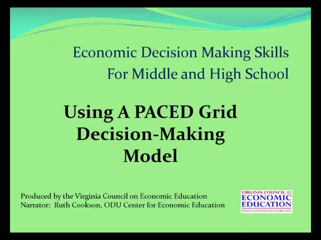 decision making models in education