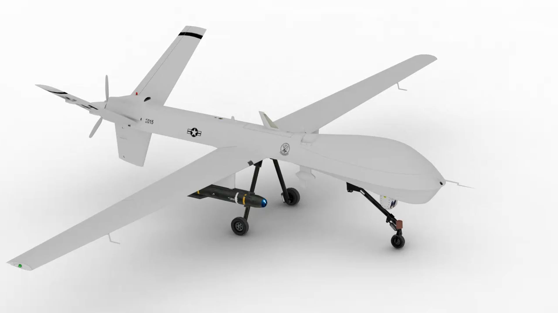 3d Animation of Drone