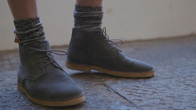 Folk desert boots store