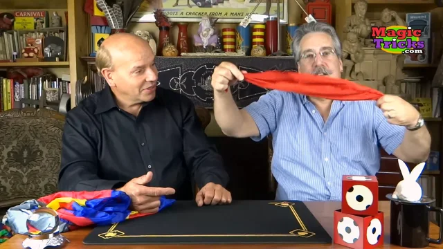 12 Inch RED MAGIC SILK Scarf Handkerchief Magicians Trick Prop 100% Clown  Hanky 