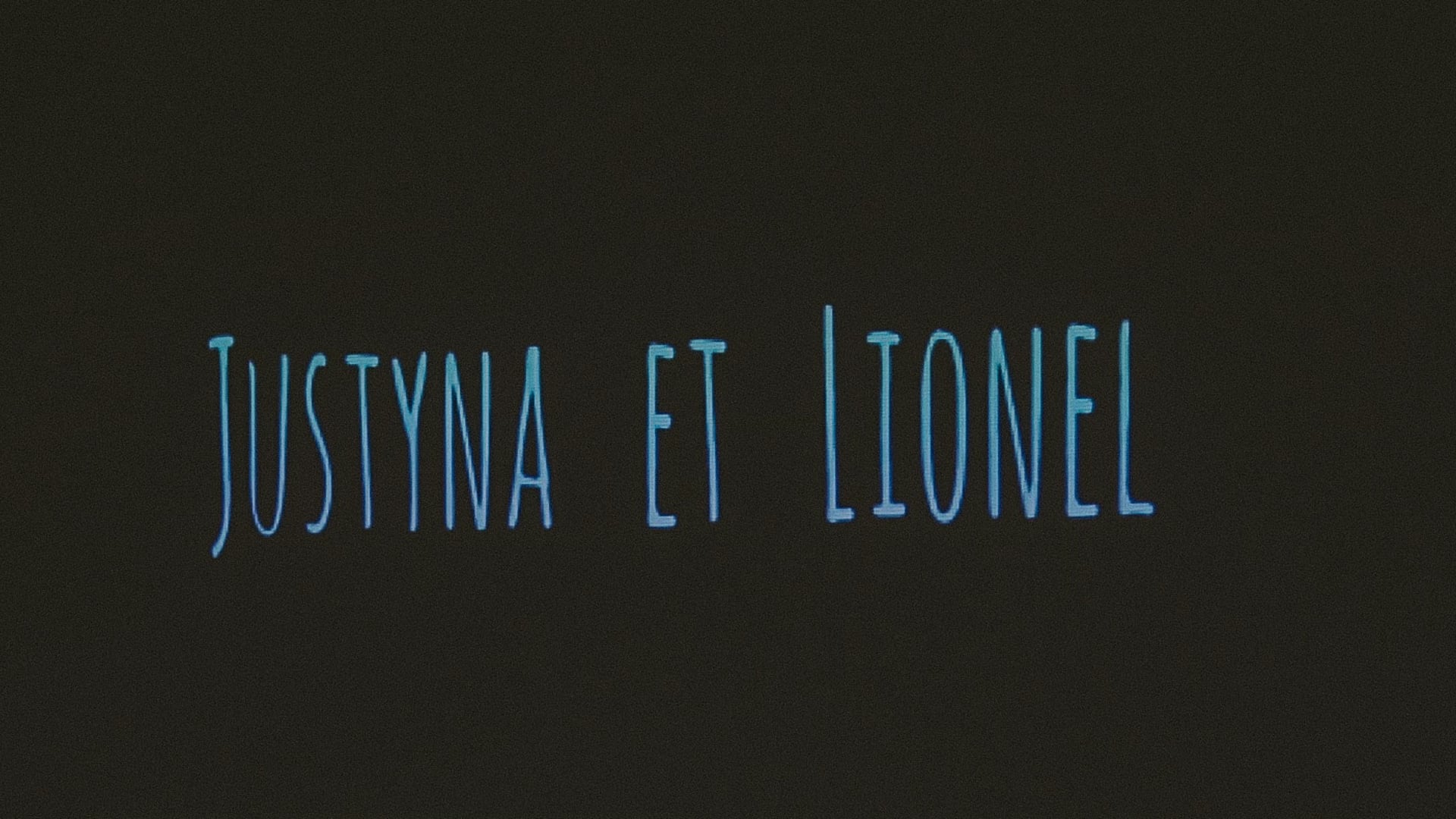Justyna et Lionel - Reportage